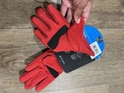 Columbia Youth M Red black Fleece Winter Gloves Touchscreen Cy9251-613