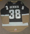 Cory Dennis Newfoundland Growlers 23 24 Game Worn Used Jersey Echl