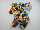 Bombas Disney Toddler Mickey Friends Minnie Goofy Pluto Daisy Lot Of 5 Pr Socks
