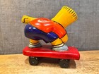 Bootleg Bart Simpson Wearing Nike Jersey Skateboarding W Football Coin Bank Yes 