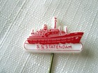 S s  Statendam -- Souvenir Stick Pin  1960s -- Holland America Line