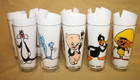 Lot Of 9 Vintage 1973 Pepsi Looney Tunes  Collector Series Glasses Warner Bros
