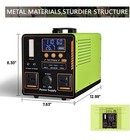 Portable Outdoor Camping Power Supply  1115wh Backup Power Supply  Output Power