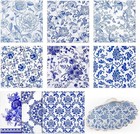 36 Pack 9 Styles Decoupage Napkins Assorted Floral Decorative Decoupage Napki   