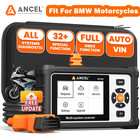 Ancel Mt300 For Bmw Motorcycle Obd2 Scanner Full System Obd Diagnostic Scan Tool