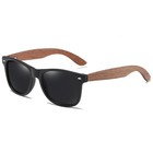 Gm Environment-friendly Retro Walnut Wood Sunglasses Uv400 Polarized Bamboo
