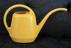 Vintage Yellow Plant Watering Can Plastic Garden Mid Century Modern Unique