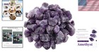 1lb Natural Amethyst Quartz Rough Stones For Tumbling Jewelry