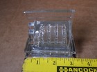 Rare Antique Glass Cash Register Candy Container Metal Base Pat Appd For