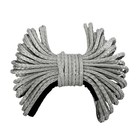 1 4 x50  10000lbs Synthetic Winch Rope Line Recovery Cable 4wd Atv Utv Gray Ab