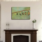 Insect Life Cycle Of A Monarch Butterfly Poster Canvas Print Wall Art