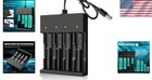 Portable Usb Battery Charger With Safety Features For 3 7v Lithium Ion Batteries