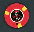 Drilled  25 Flamingo Hotel Las Vegas  Nevada Casino Chip