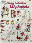 Vintage Ribbon Embroidery   Bows Books - Alphabets  Bow Dazzlers  Lot Of 5