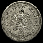 1914-m Mexico 5 Five Cinco Centavos Nickel World Coin Km  421 Lot C10-213