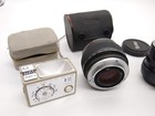 Camera Lot 5 Pcs  Honeywell   Canon Flashes  Kodak Disc Lens  2 Vivitar Lens Vtg