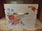 Pioneer Woman Sweet Rose Large Handled Crate-flawed-new With Tag