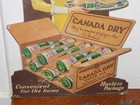 Vintage 1929 Canada Dry Ginger Ale Cardboard Sign