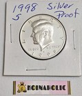 1998 S 90  Silver Kennedy Half Dollar Deep Cameo Gem Proof 