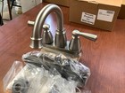 New Moen Banbury 84943srn 2h Bathroom Faucet Brushed Nickel W pop-up Drain B242