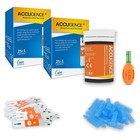 Uric Acid Meter Accugence Home Test Kit With 25 Test Strips Usa In Stock