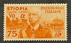 Travelstamps  1936 Ethiopia Italian Occu  Stamp Sc  n6 V  Emmanuel Iii Mogh