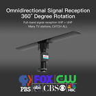 990 Miles Outdoor Amplified Tv Antenna 1080p 4k Hdtv 30db Uhf vhf 360   Rotation