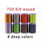 High Tensile Waxed Fly Tying Thread Fly Fishing Materials Tackle Gear