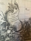 1747 Africa Map L   afrique Le Rouge Paris - Antique Engraving Framed