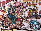 Johnny Ace Ed Roth Brother Rat Fink Chopper Motorcycle Bike Art Poster Signed