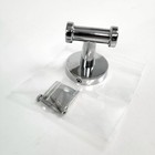 Huntington Brass Euro Bath Robe Hook Polished Chrome Y17802 Bathroom Towel Hook