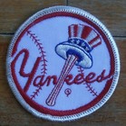 70s Vintage Patch  New York Yankees Mlb Baseball Team Logo Patch