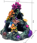 Aquarium Colorful Coral Reef Set Fish Tank Decoration Mountain Ornament For Aqua
