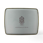 Vintage Daher Decorated Ware Small Tin Tray England Floral Chinoiserie Design
