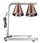 Wechef Portable Heat Lamp Food Warmer Two Bulb Commercial Buffet Food Court