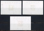 Korea 1959 New Year Souvenir Sheets Sc  298a-300a Mint Original Gum Never Hinged