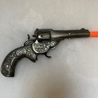 Antique Stevens 1895 Cast Iron  6 Shot  Rare Toy Cap Gun  Working   S2 1 2