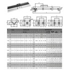 Built-in Dual-axis Linear Rail Guide And Lock Sliders Sgb10-sgb35 3 4 5 Wheel
