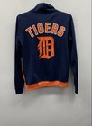 Pink Victoria s Secret Navy Orange Detroit Tigers Mlb Track Jacket Women s Xs