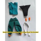 Custom Martial Arts Gi For Shf Son Goku Fabric Training Outfit Clothes Accessory