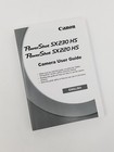Canon Sx230 Hs Digital Camera Instruction Owners Manual Book New