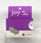 Lot Of 4 Gillette Joy The Refills Cartridge Razor Refills - 4 Each 16 Total New