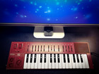 Yamaha Cs01     rare     80 s Vintage Analog Red Synthesizer