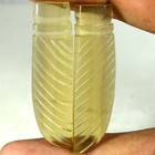 70 75cts 100  Natural Super Carved Fluorite Pair Fancy Cab Gemstones 12x 43x06mm