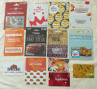 Gift Card Lot Of 65 Different Restaurant   Food  Theme -each Pictured - No Value