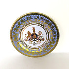 Vtg 2005 Commemorative Tin Royal Collector Plate Rockingham  10  Queen Elizabeth