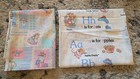 Vintage 1993 Beatrix Potter Peter Rabbit Abc Soft Book Fabric Panel - Cut   Sew