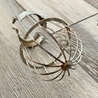 Vintage Industrial Metal Lightbulb Cages Steampunk Lot Of 6