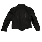 Pagano West Kids Western Tuxedo Jacket Black Red Lining Size 6 Cowboy Blazer