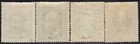 Hungary 1919 Stamp Sc    198 201 Mh